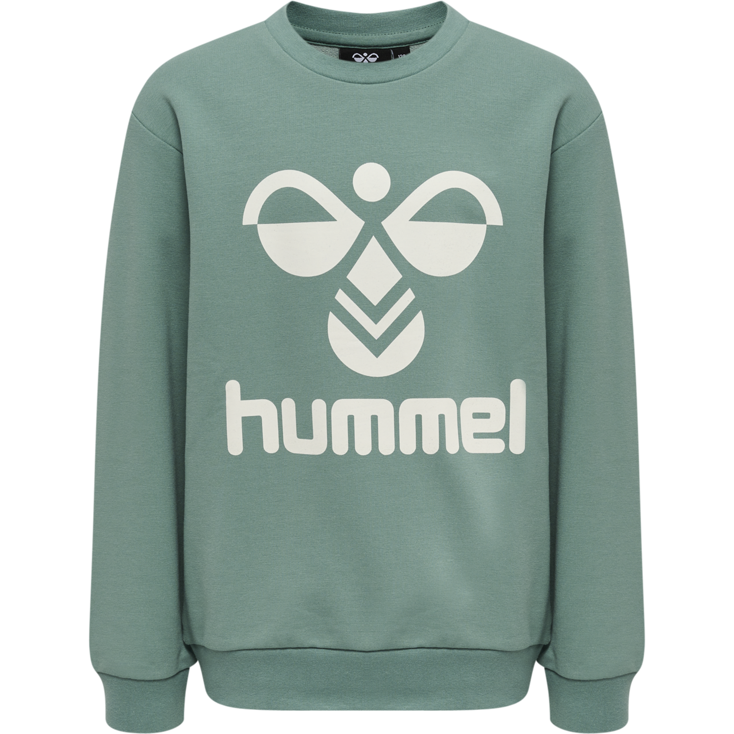 hmlDOS SWEATSHIRT, MINERAL BLUE, packshot