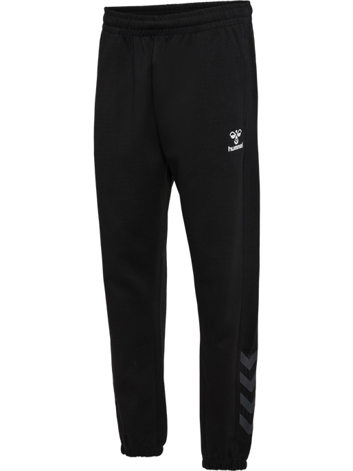 hmlTRAVEL SWEAT PANTS, BLACK, packshot