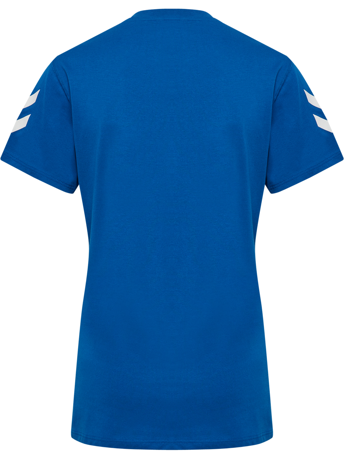 hmlGO 2.0 CHEVRON T-SHIRT S/S WOMAN, TRUE BLUE, packshot