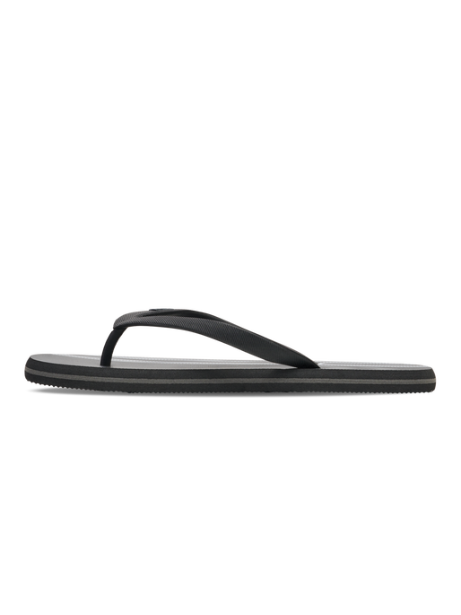 MULTI STRIPE FLIP FLOP, BLACK, packshot