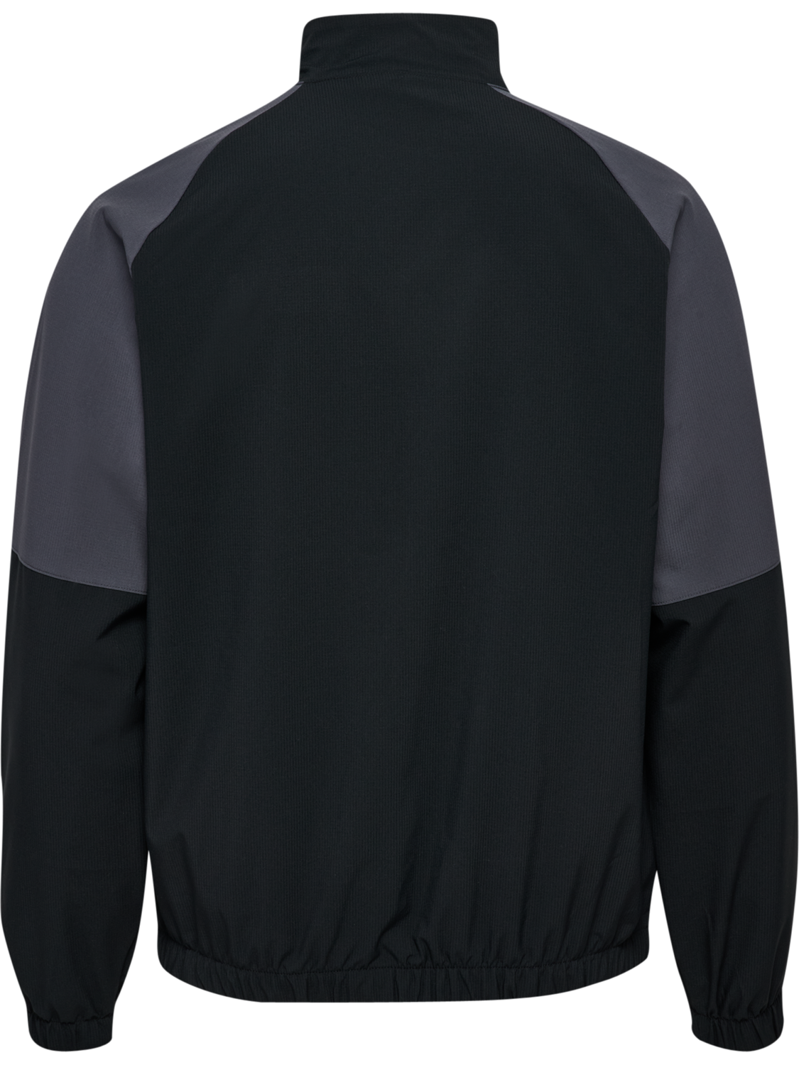 hmlLOOSE TRACK ZIPJACKET SPORTSWEAR, BLACK, packshot