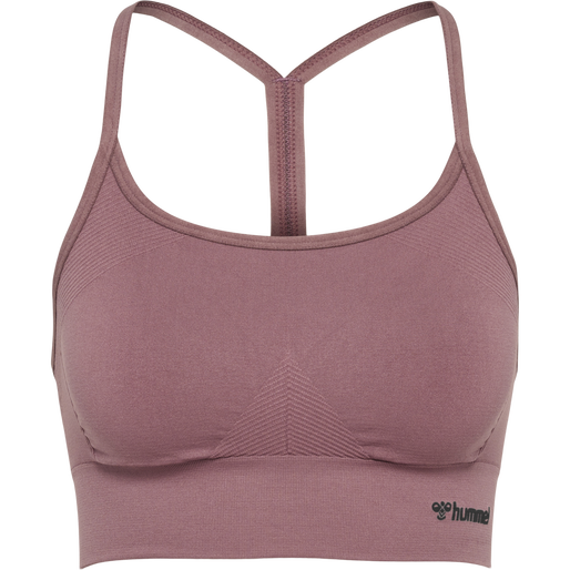 hmlTIFFY SEAMLESS SPORTS TOP, ROSE TAUPE, packshot