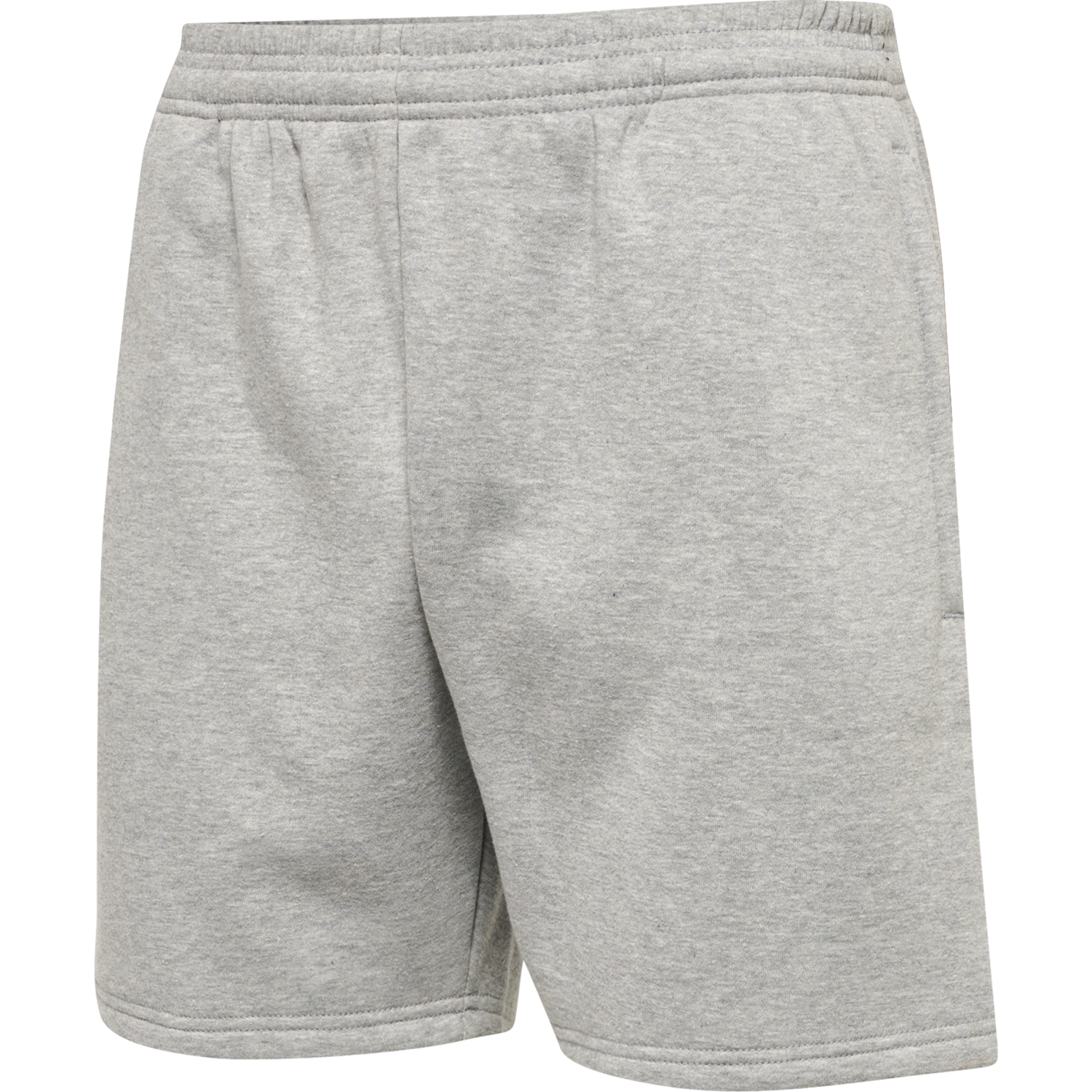 hummel RED BASIC SWEAT SHORTS - GREY 