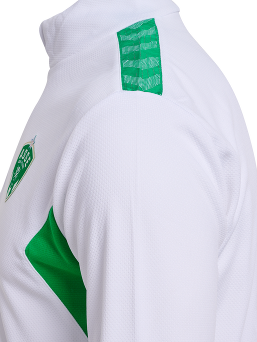 ASSE 23/24 WARM UP HALF ZIP SWEAT, BRIGHT WHITE, packshot