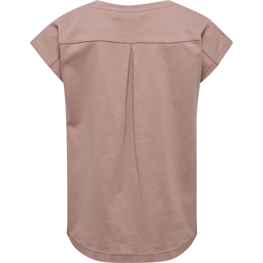 hmlDIEZ T-SHIRT S/S, WOODROSE, packshot