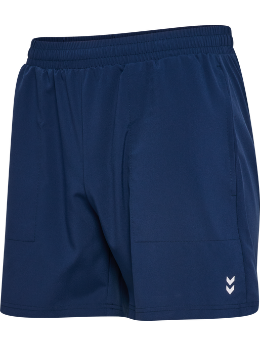 hmlPULSE WORKOUT SHORTS, DRESS BLUES hmlPULSE WORKOUT SHORTS, DRESS BLUES, packshot