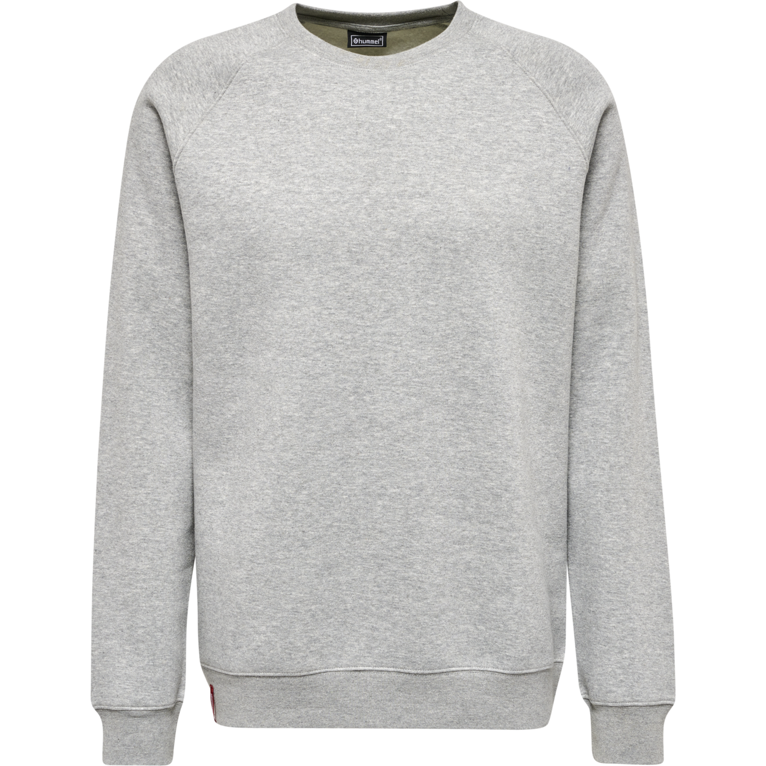 hmlRED HEAVY SWEATSHIRT, GREY MELANGE, packshot