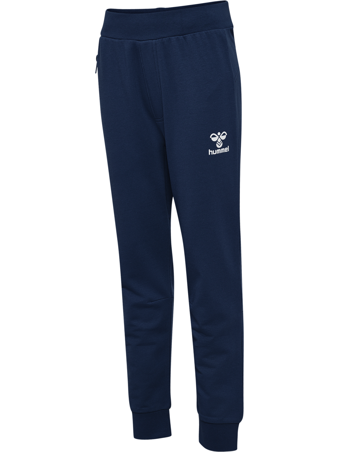 hmlON ADJUST WAIST PANTS, BLACK IRIS, packshot