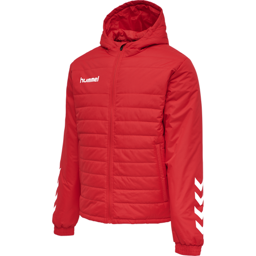 hmlPROMO SHORT BENCH JACKET, TRUE RED hmlPROMO SHORT BENCH JACKET, TRUE RED, packshot