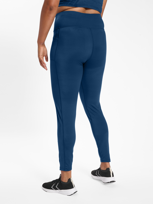 Curvy Sport tights with high waist, Dark Blue