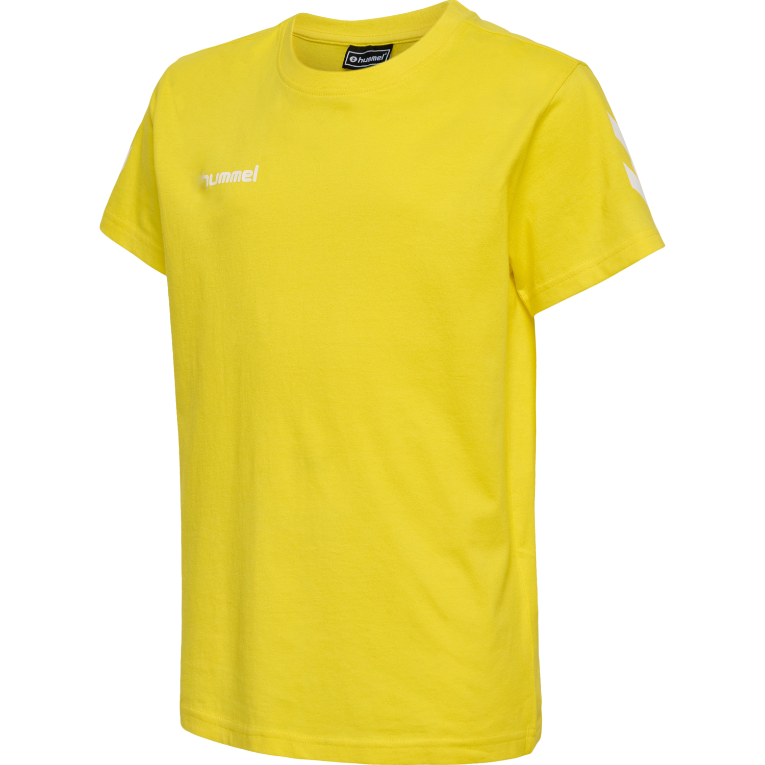 HMLGO KIDS COTTON T-SHIRT S/S, BLAZING YELLOW, packshot