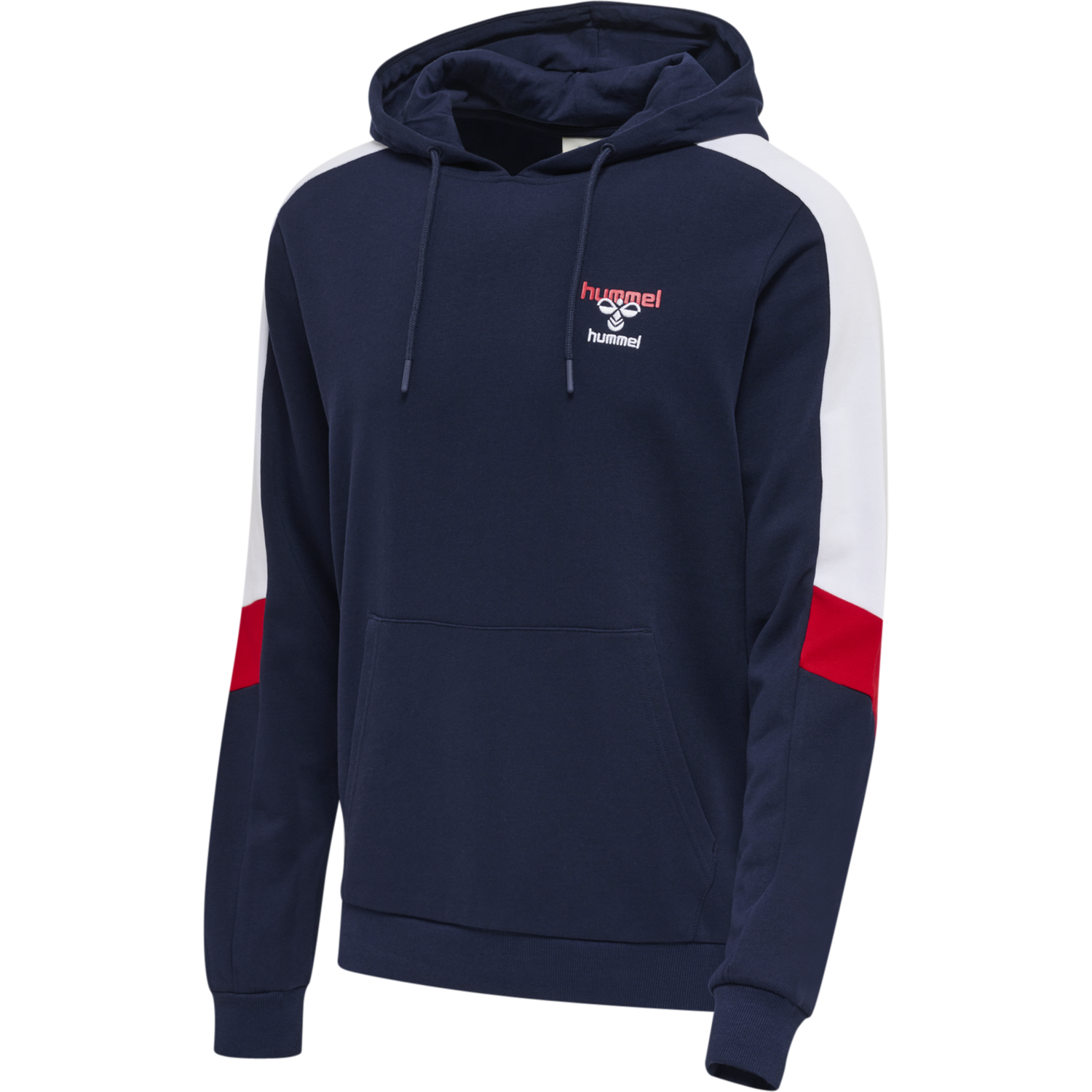 hmlIC CLAUDE HOODIE, PEACOAT, packshot