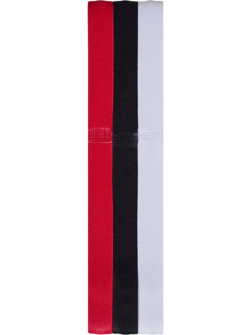3-PACK HEADBAND 17-18, WHITE/BLACK/TRUE RED, packshot