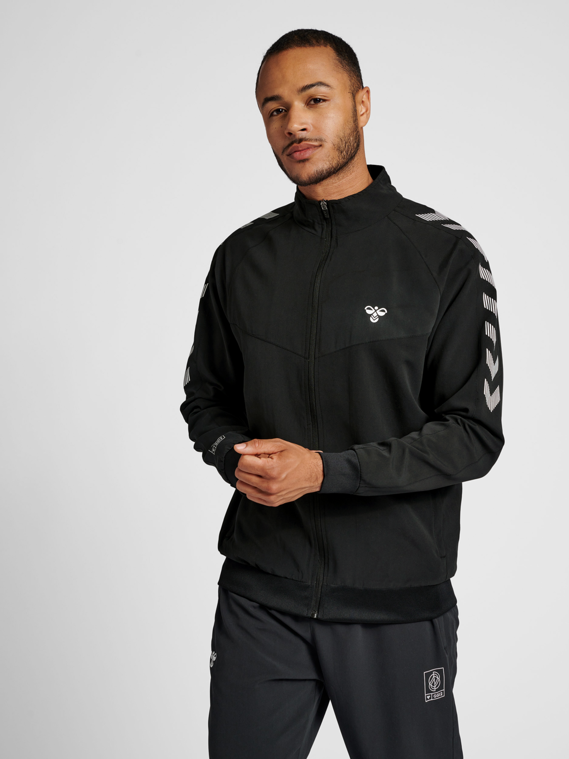 hummel GG12 TRACK JACKET - BLACK 