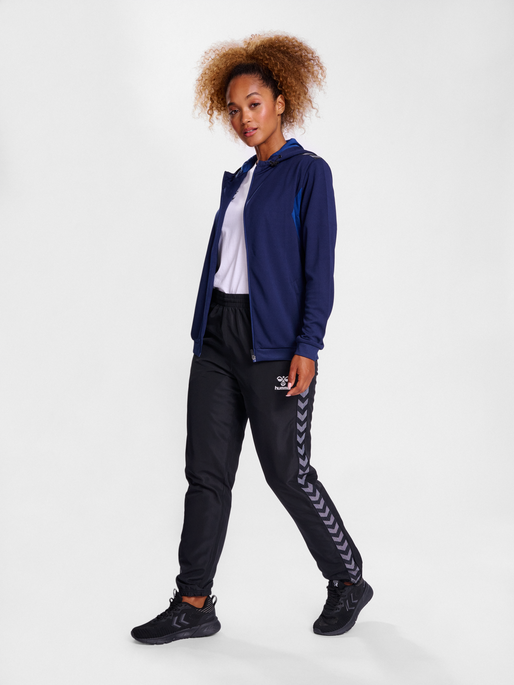 hmlAUTHENTIC PL PANTS WOMAN, BLACK, model