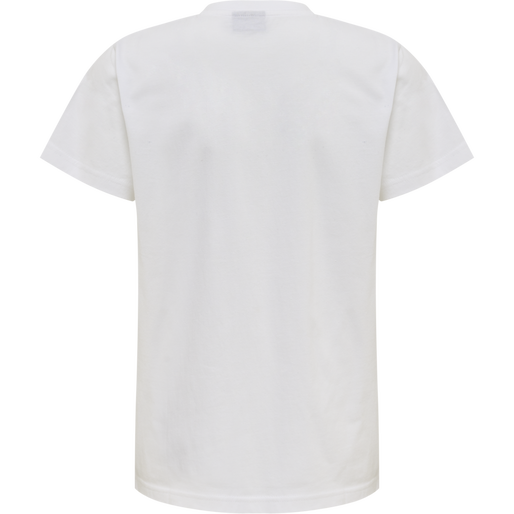 hummel RED BASIC T-SHIRT S/S KIDS - WHITE