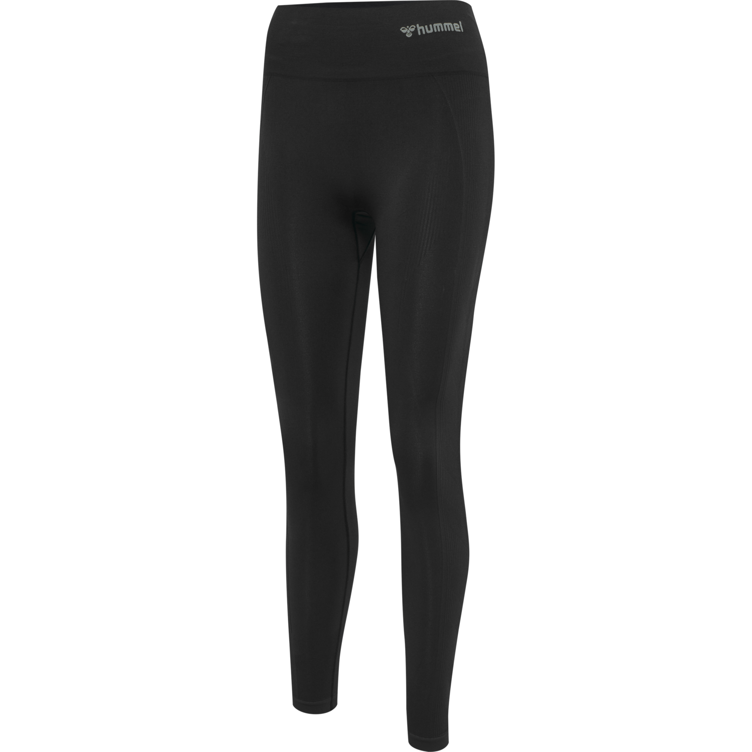 hmlTIF SEAMLESS HIGH WAIST TIGHTS, BLACK, packshot