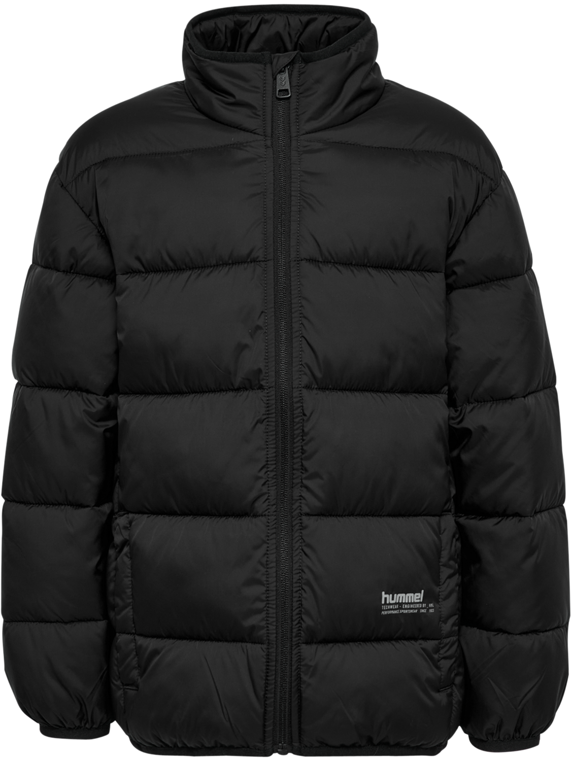 hmlJR LIGHTWEIGHT PUFFER JACKET, BLACK, packshot