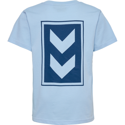 hmlFLOW T-SHIRT S/S, CERULEAN, packshot