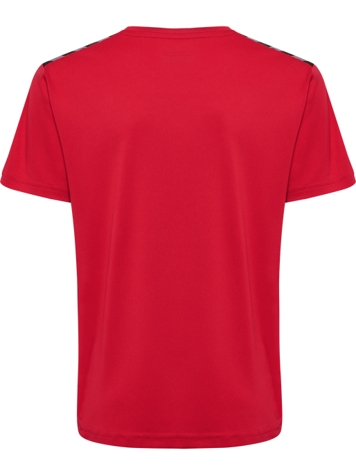 hmlAUTHENTIC PL JERSEY S/S KIDS, TRUE RED hmlAUTHENTIC PL JERSEY S/S KIDS, TRUE RED, packshot