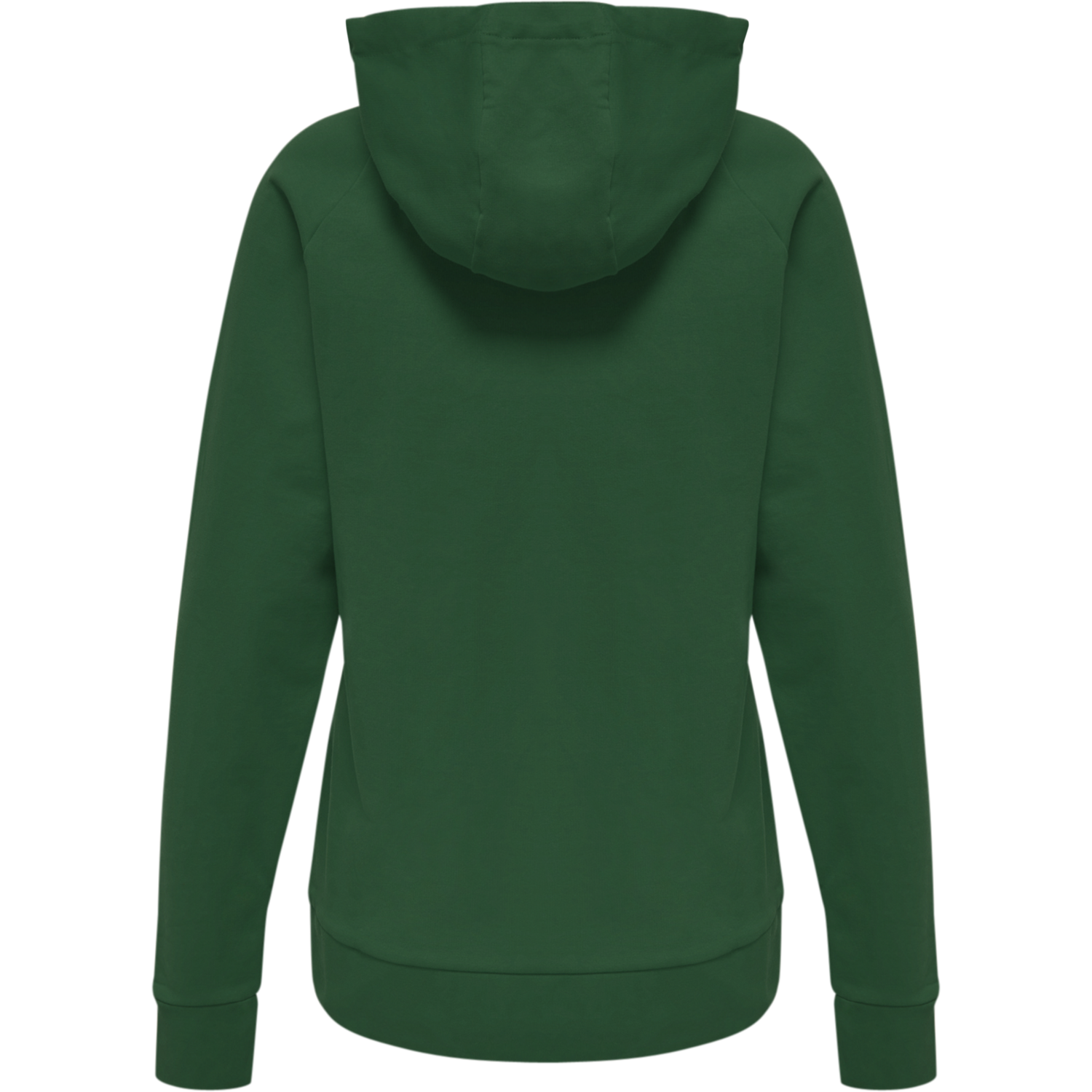 HMLGO COTTON LOGO HOODIE WOMAN, EVERGREEN, packshot