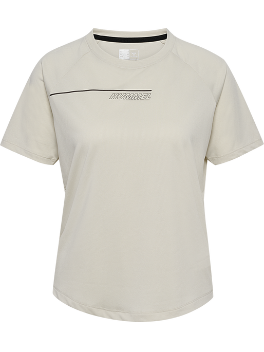 hmlCOURT LIGHT WEIGHT T-SHIRT W, LIGHT GREY, packshot