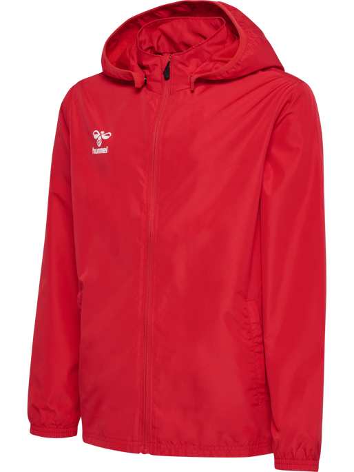 hmlESSENTIAL AW JACKET KIDS, TRUE RED, packshot