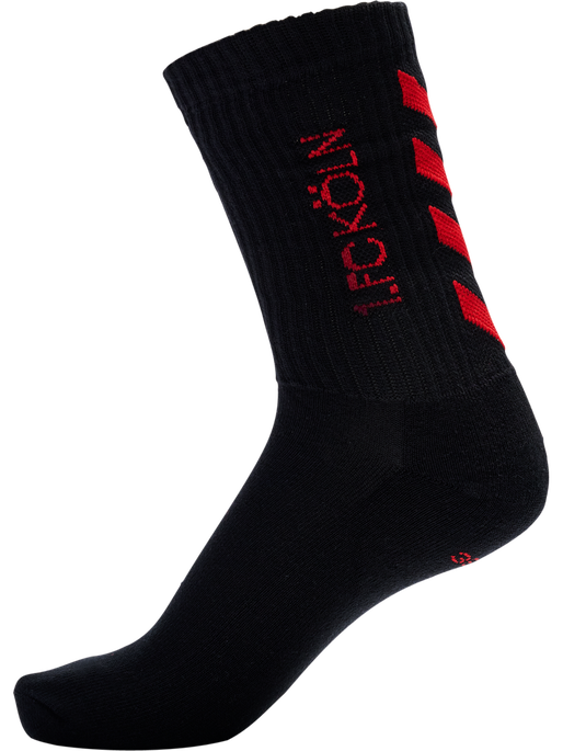 1FCK FUNDAMENTAL SOCKS 3-PACK, BLACK/RED, packshot