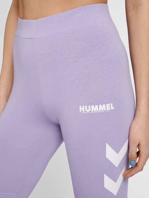 hmlLEGACY WOMAN TIGHT SHORTS, HEIRLOOM LILAC, model