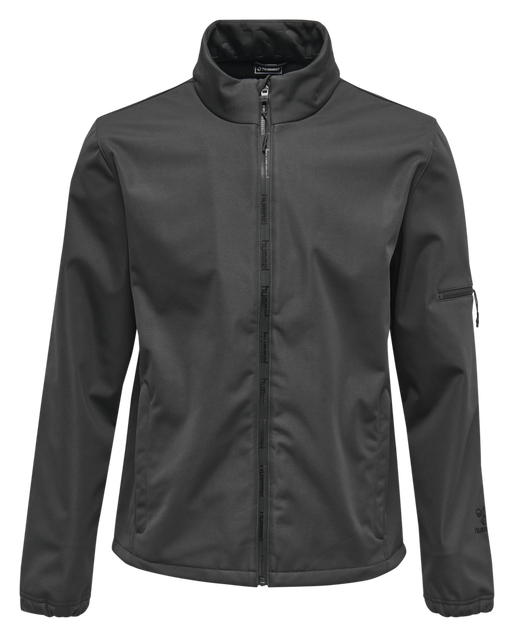 hmlNORTH SOFTSHELL JACKET, ASPHALT, packshot