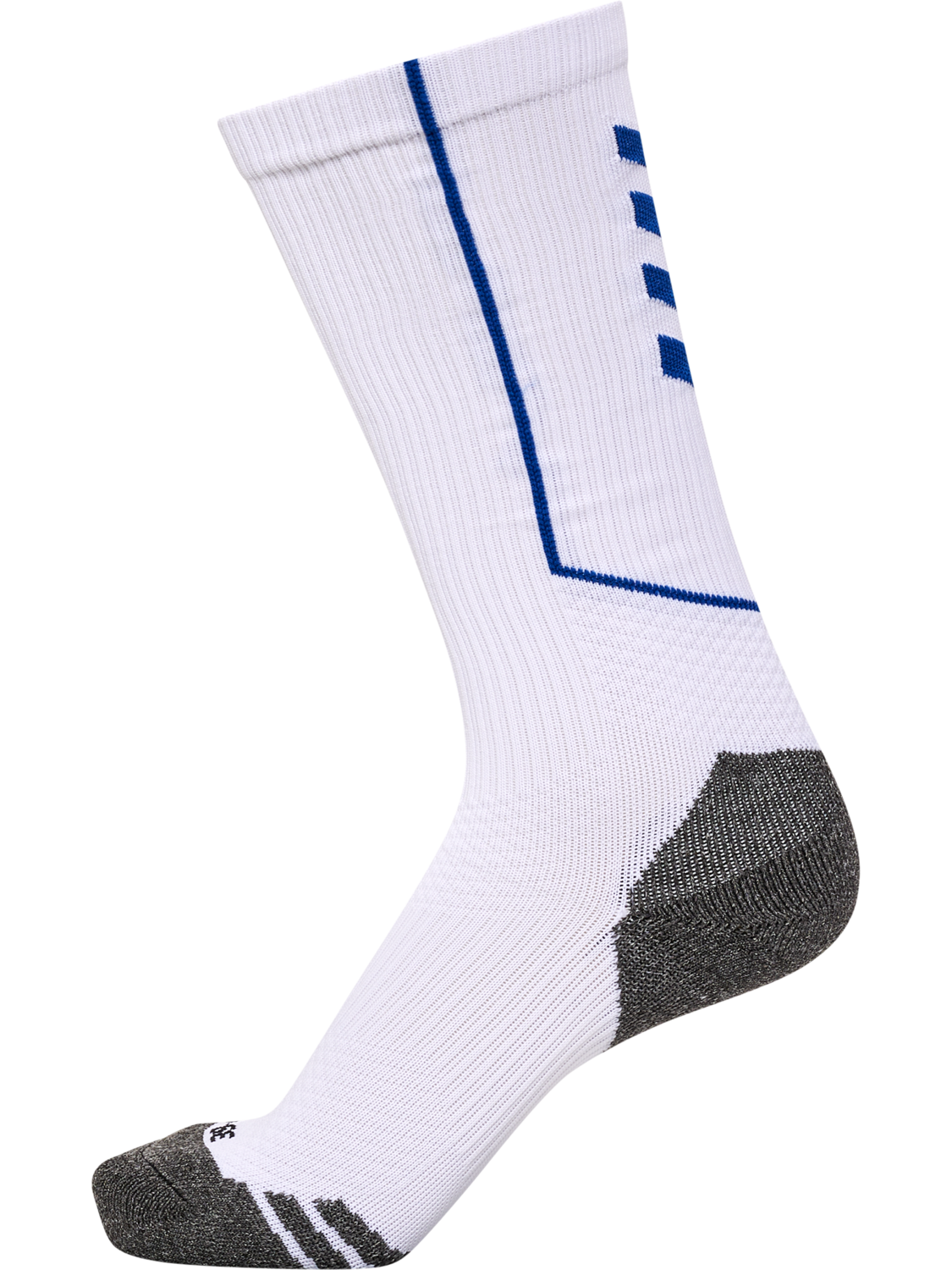 hmlPRO TRAINING SOCKS HIGH, WHITE/TRUE BLUE, packshot