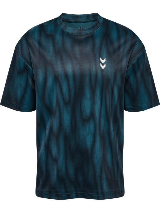 hmlHIIT AOP LOOSE T-SHIRT S/S, STARGAZER hmlHIIT AOP LOOSE T-SHIRT S/S, STARGAZER, packshot