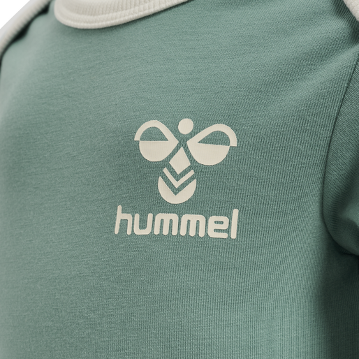 hmlMAULE BODY L/S, MINERAL BLUE, packshot