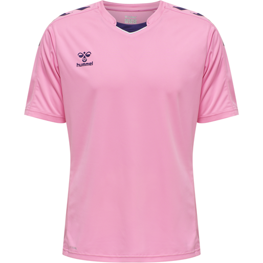 hmlCORE XK POLY JERSEY S/S, COTTON CANDY hmlCORE XK POLY JERSEY S/S, COTTON CANDY, packshot