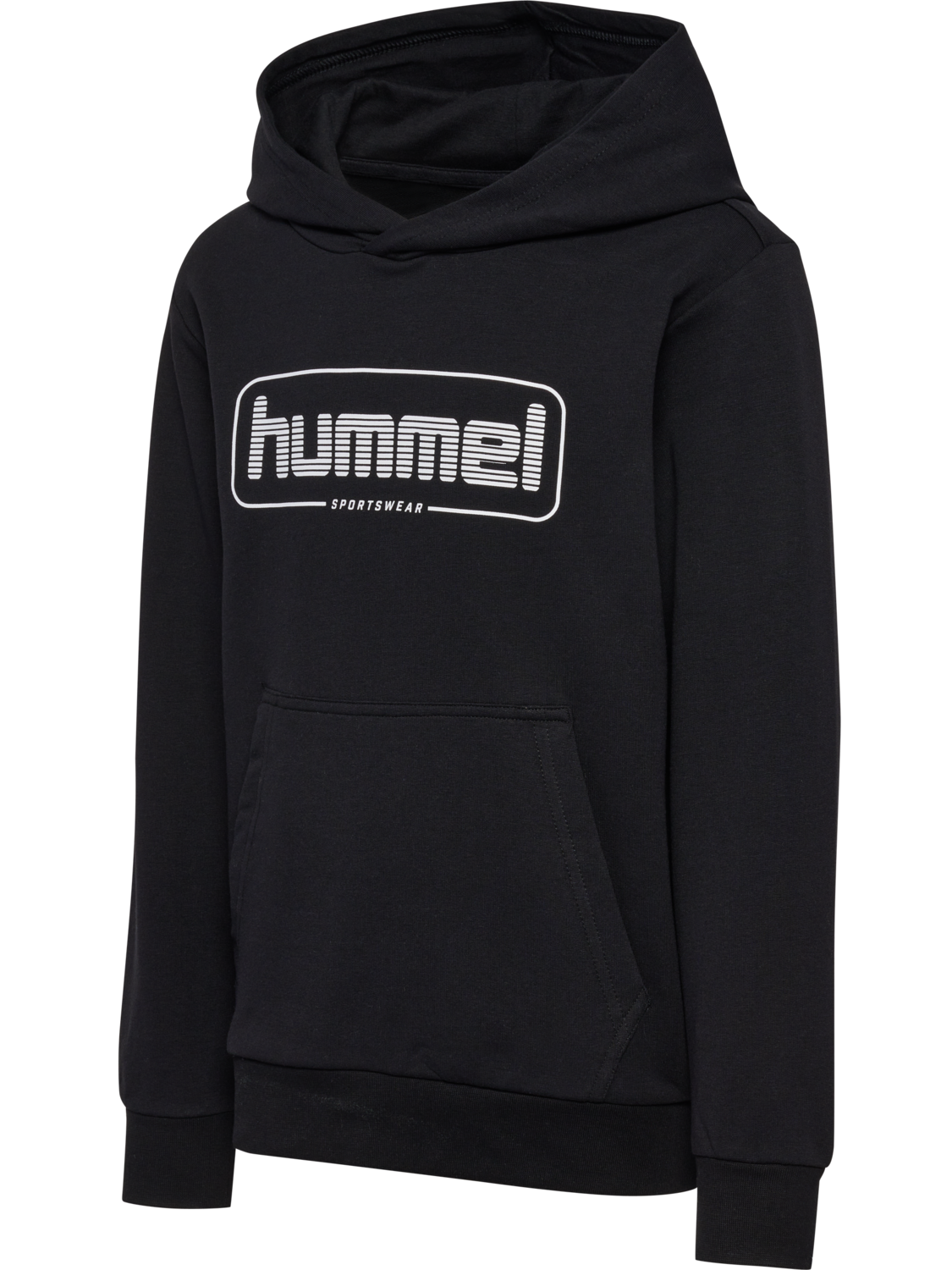 hmlBALLY HOODIE, BLACK, packshot