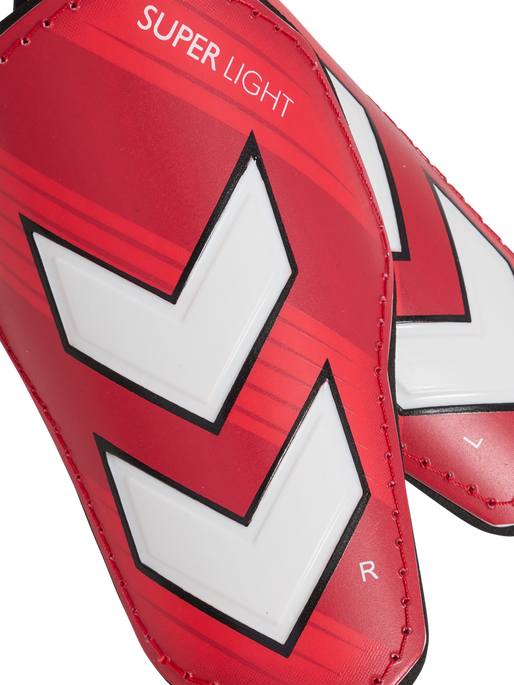 hmlSHIN GUARDS SUPER LIGHT, POMPEIAN RED, packshot