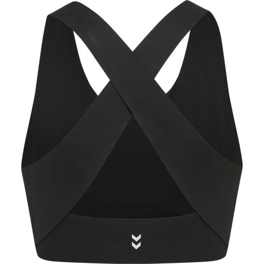hmlMT GRACE SPORTS BRA, BLACK, packshot