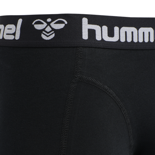 HMLMARS 2PACK BOXERS, BLACK/BLACK, packshot