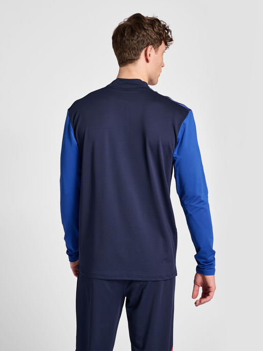 hmlPRO GRID HALF ZIP TRAINING L/S, MARITIME BLUE, model