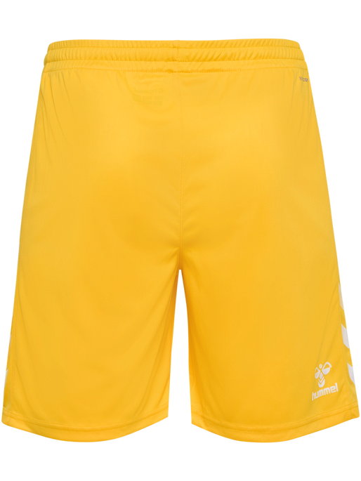 hmlCORE XK POLY SHORTS, SPORTS YELLOW hmlCORE XK POLY SHORTS, SPORTS YELLOW, packshot