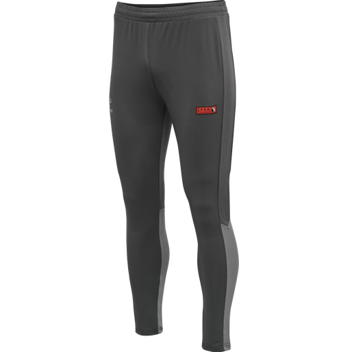 hmlPRO GRID TRAINING PANTS, FORGED IRON, packshot