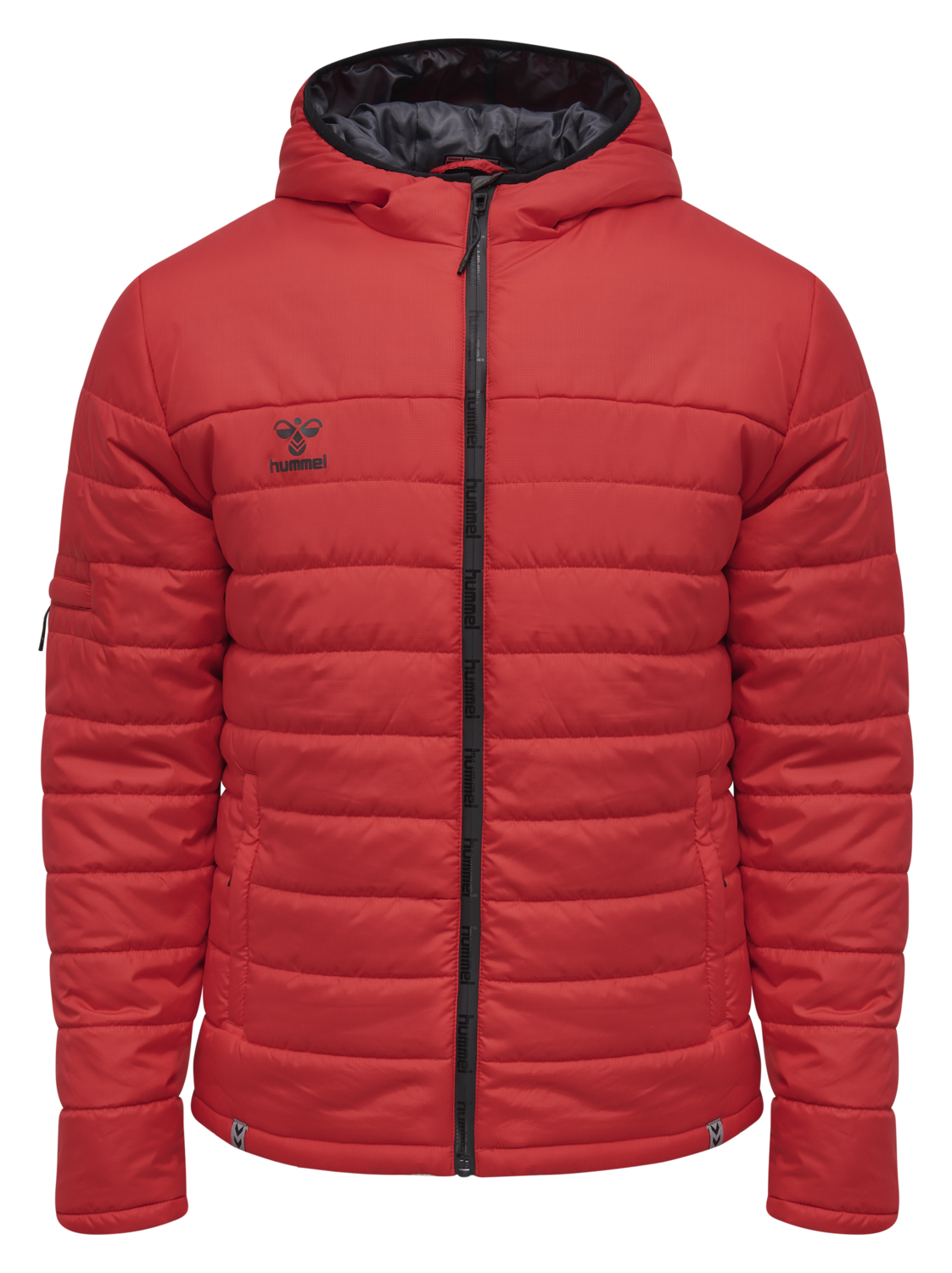 Quilted hood jacket