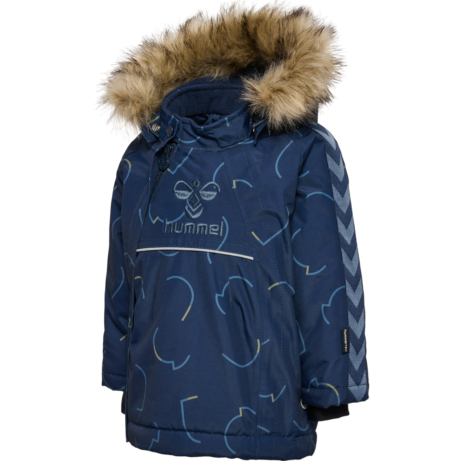 hmlJESSIE TEX JACKET, BLACK IRIS, packshot