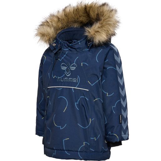 hmlJESSIE TEX JACKET, BLACK IRIS hmlJESSIE TEX JACKET, BLACK IRIS, packshot