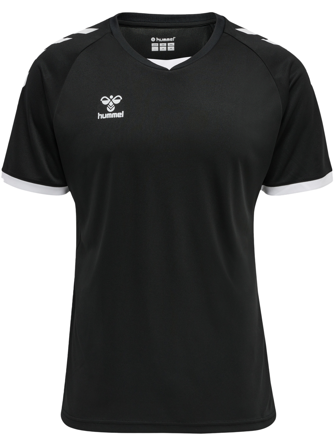 hmlCORE VOLLEY TEE, BLACK, packshot