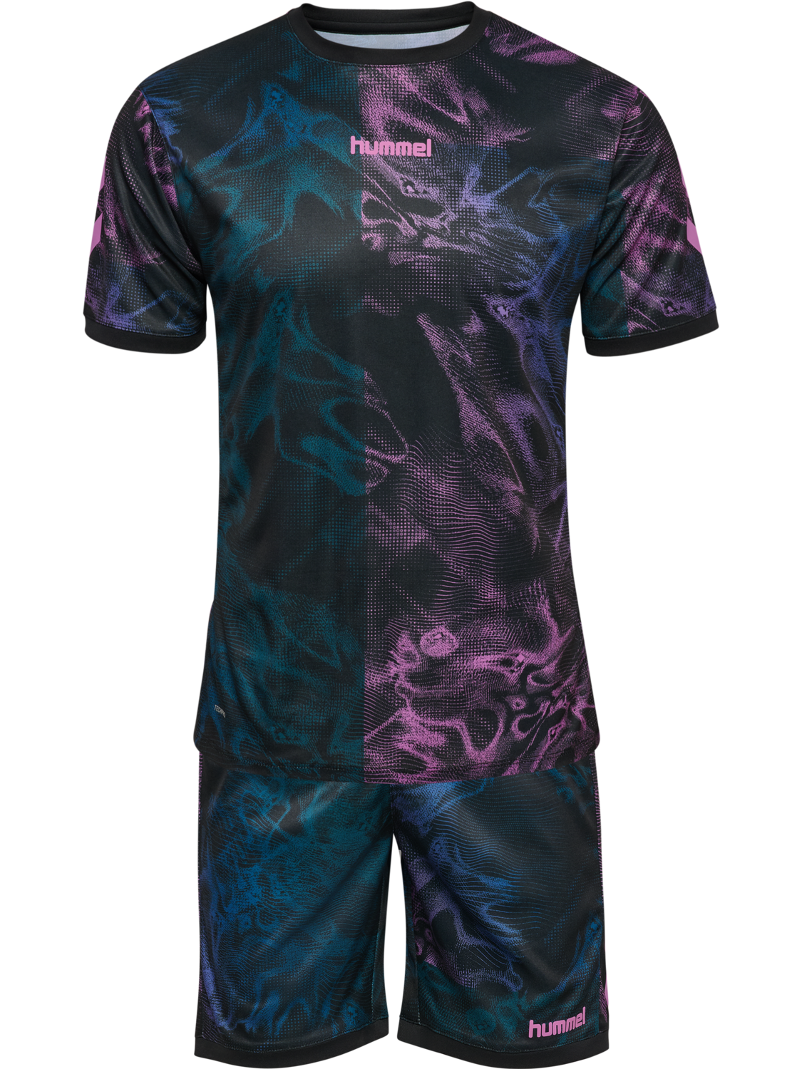 hmlBLAZE CLUB 26 GRAPHIC SET, BLACK/PINK, packshot