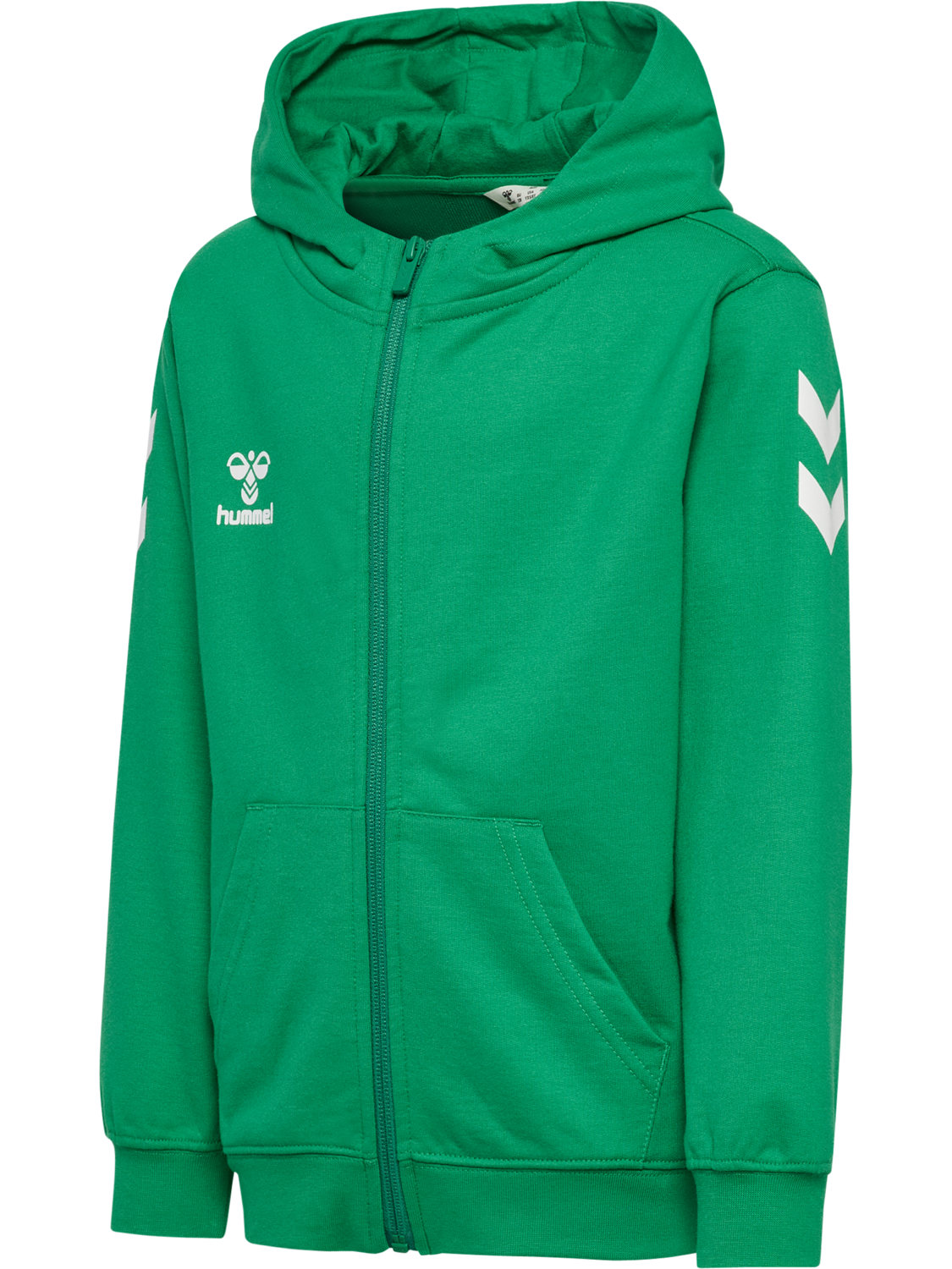 hmlGO 2.0 CHEVRON ZIP HOODIE KIDS, JELLY BEAN, packshot