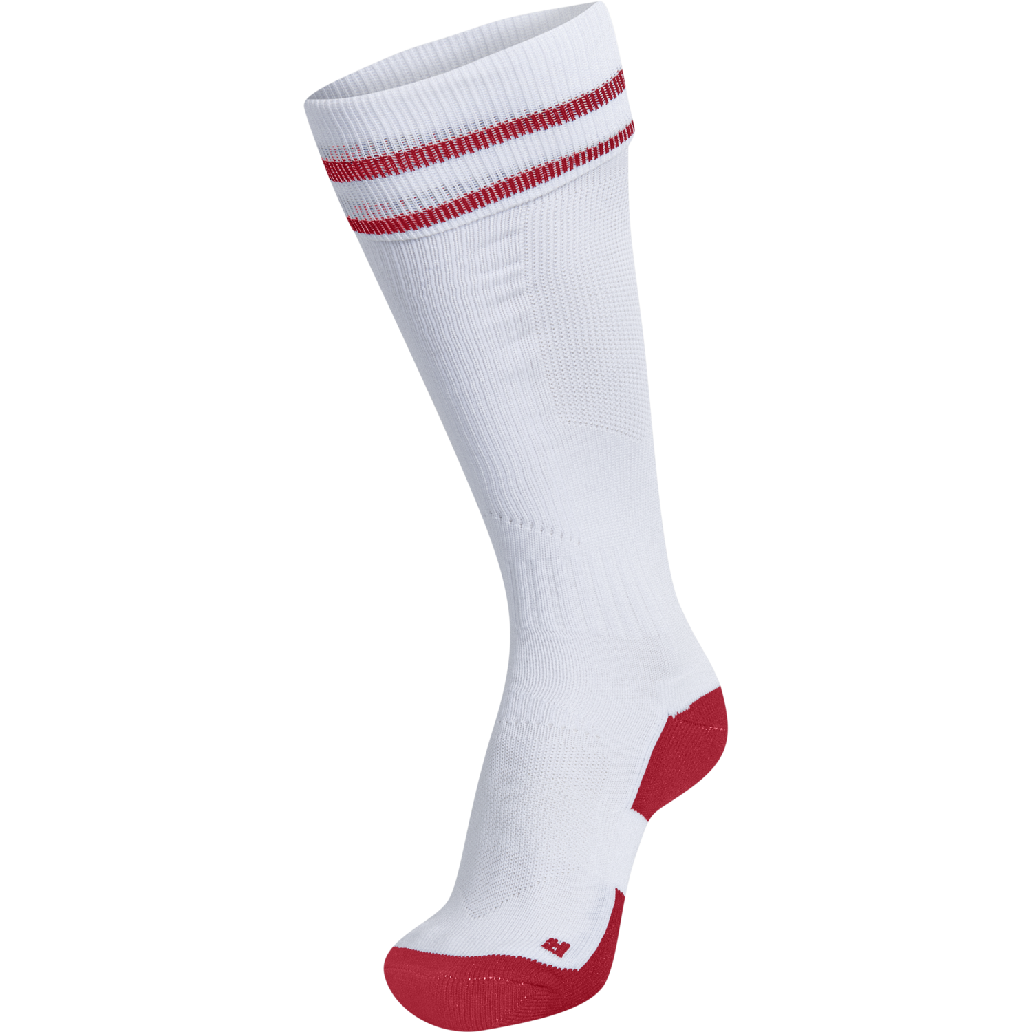 ELEMENT FOOTBALL SOCK , WHITE/TRUE RED, packshot