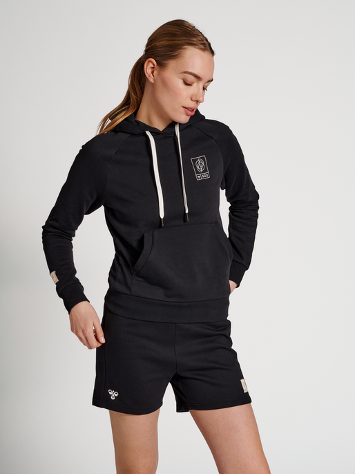 hummel GG12 SWEAT HOODIE WOMAN BLACK hummel