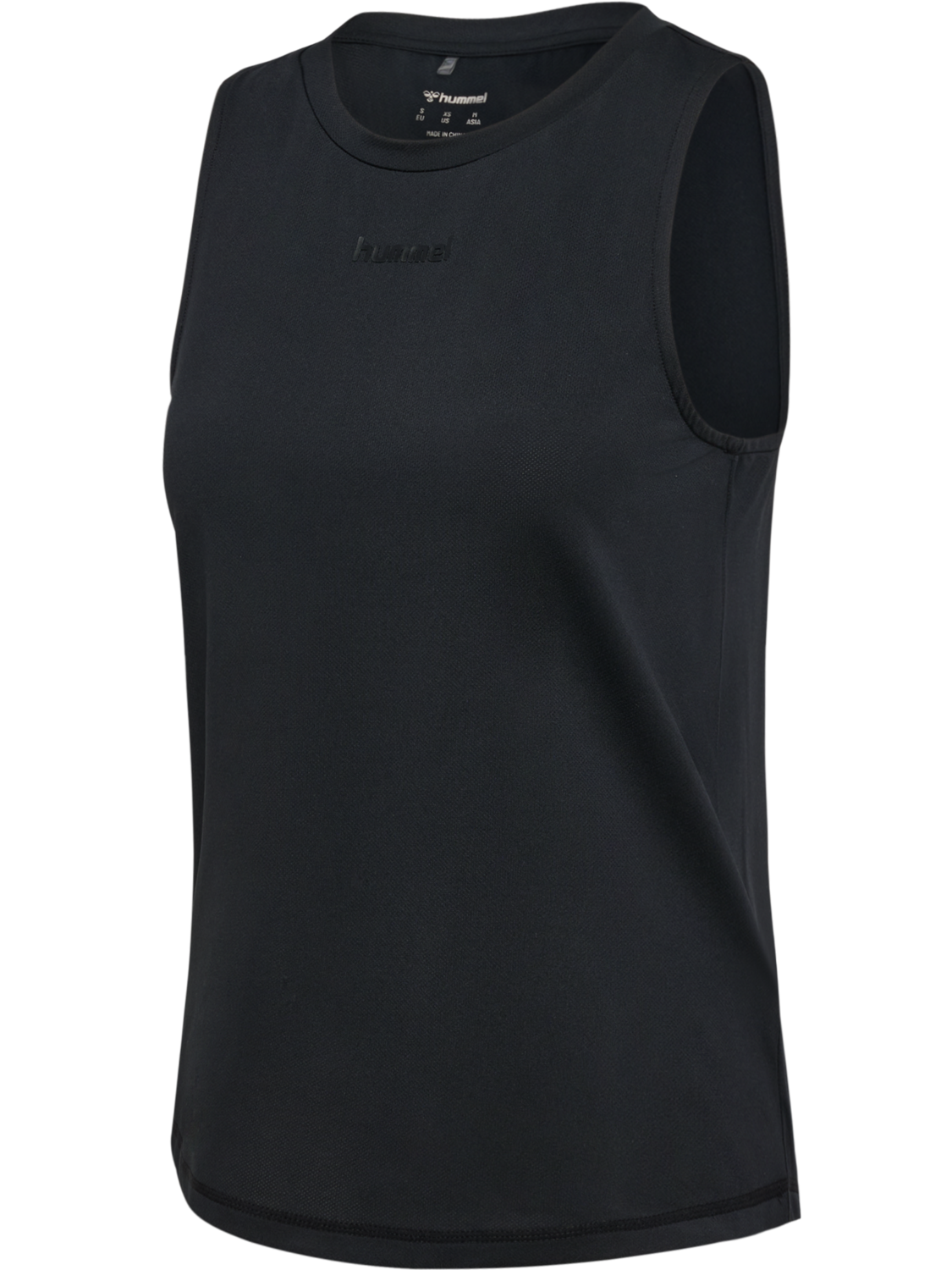 hmlVANJA TECH TOP, BLACK, packshot